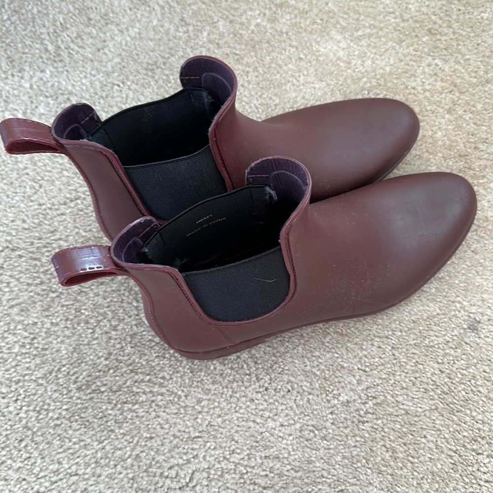 Jcrew rain boots
